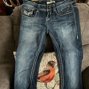 Vigoss jeans size 7. Bootcut